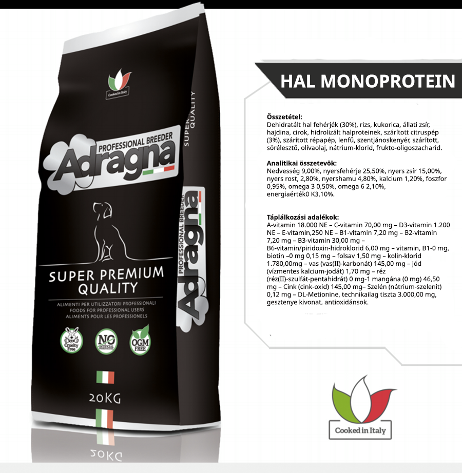 Adragna Breeder - Maxi Hal Monoprotein 20kg