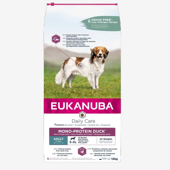 Eukanuba - Kacsa Monoprotein Felnőtt 12kg