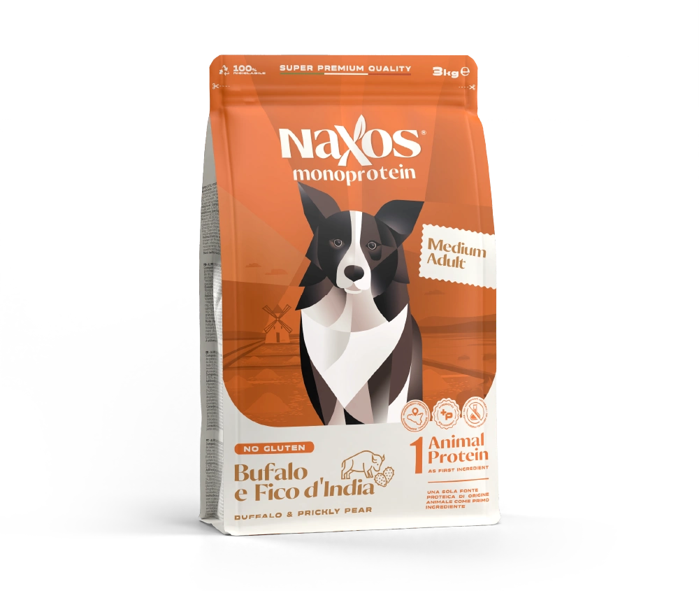 Naxos - Medium Bivaly Monoprotein 12kg