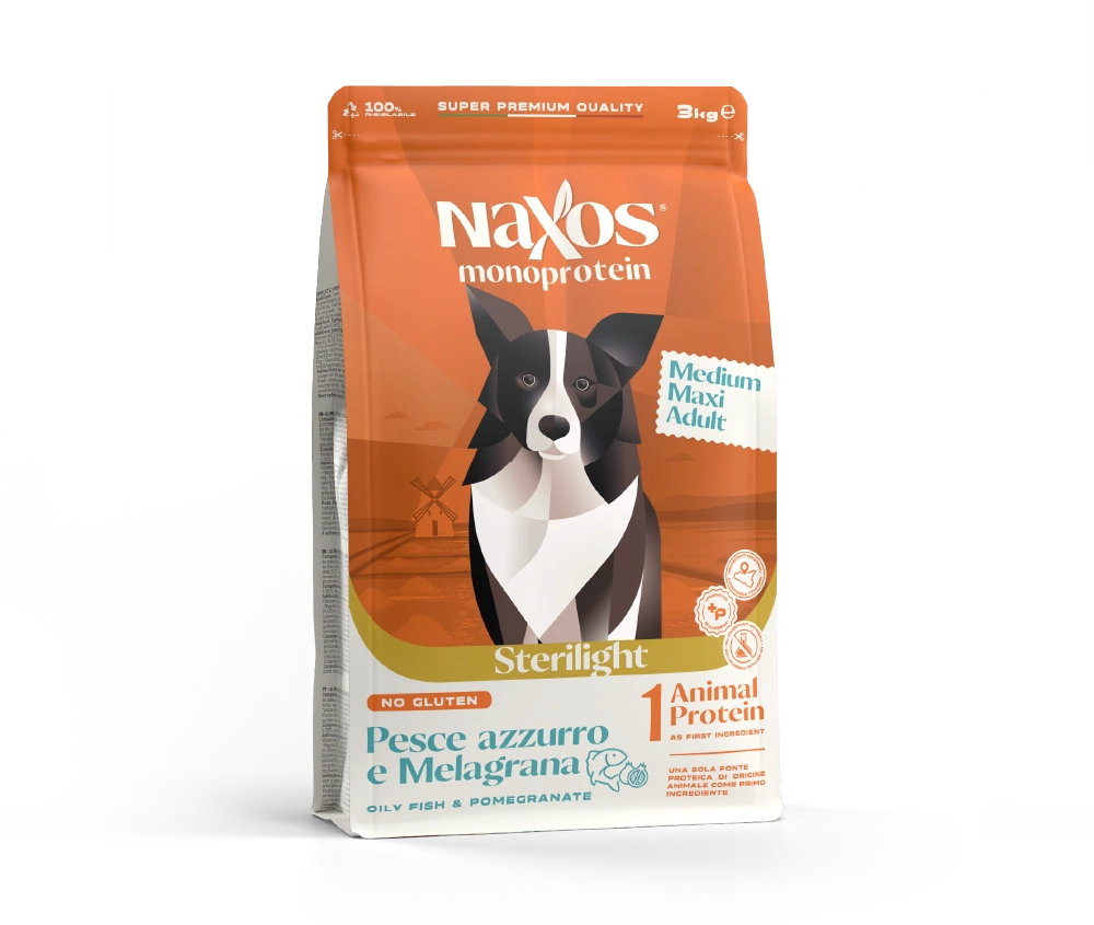 Naxos - Medium/Maxi Steril Hal Monoprotein 12kg