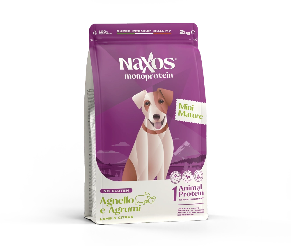 Naxos - Mini Mature Bárány Monoprotein 2kg