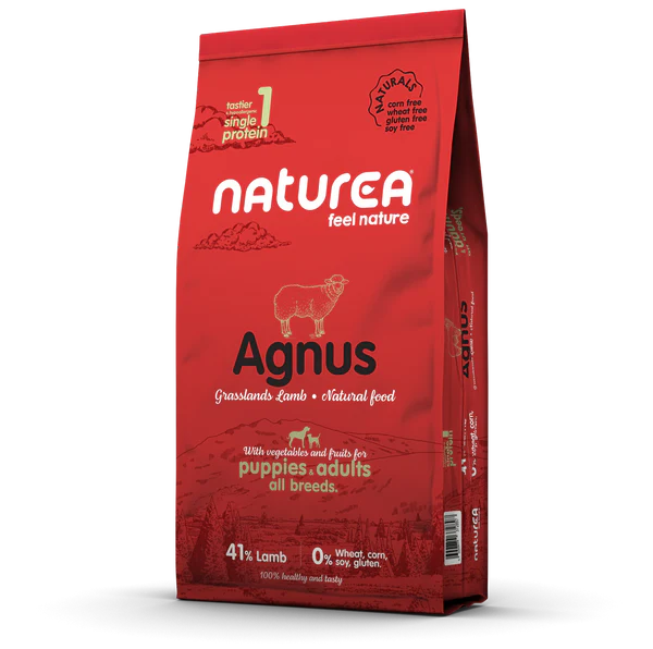 Naturea Agnus Hypoallergén - Bárány és Rizs 12kg