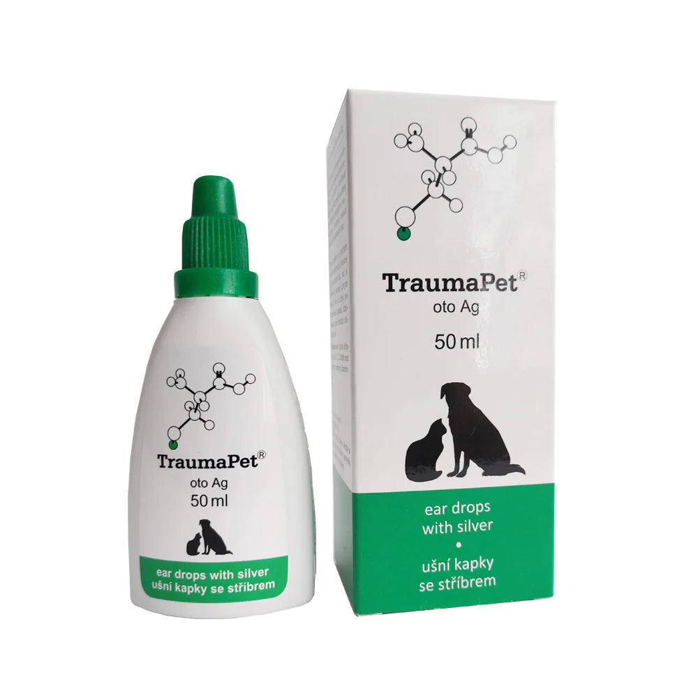 TraumaPet Oto 50ml- Fülcsepp ezüst kolloiddal