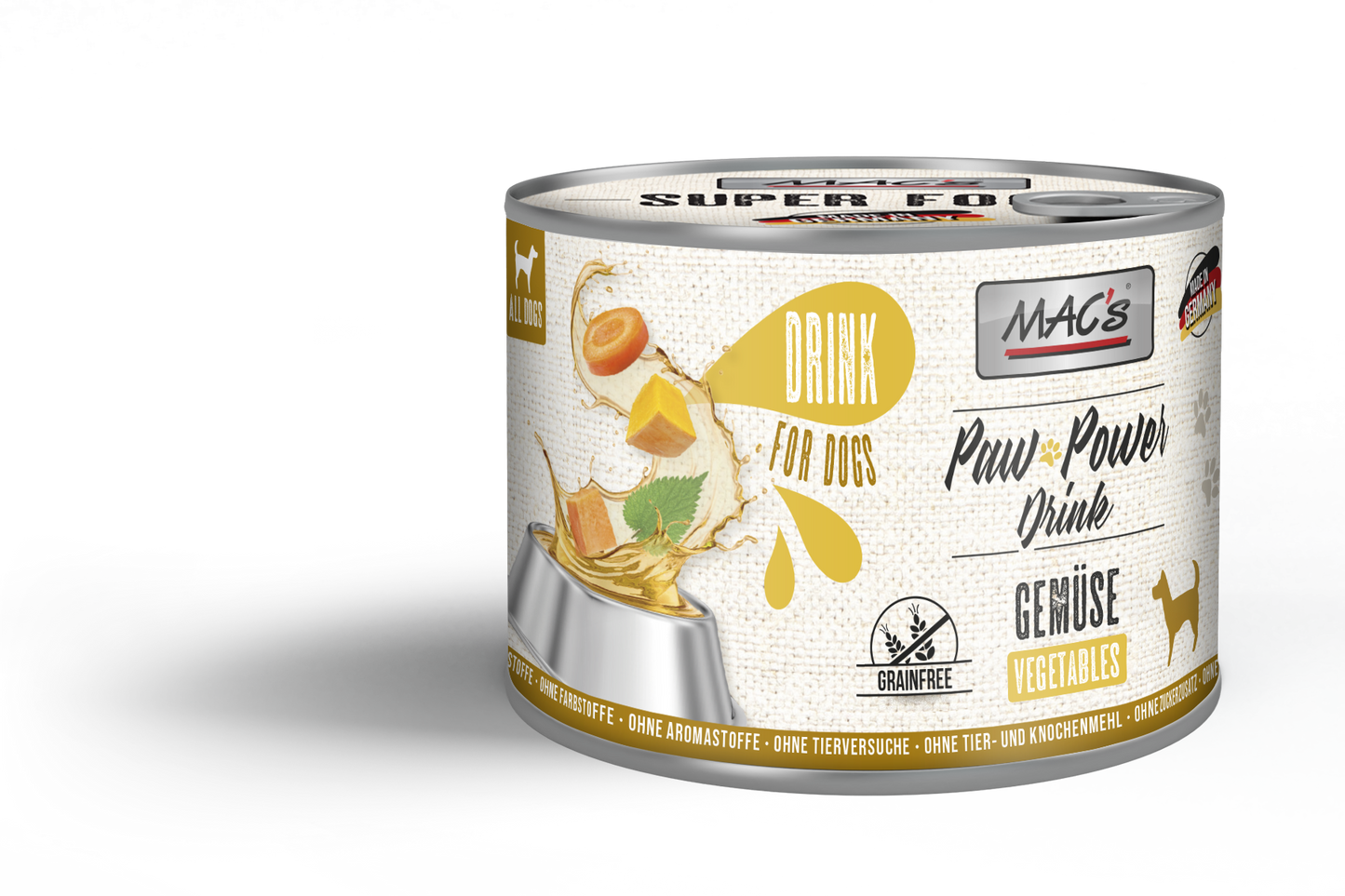 MAC's Dog Paw Power Drink zöldséges topping - 6x200g