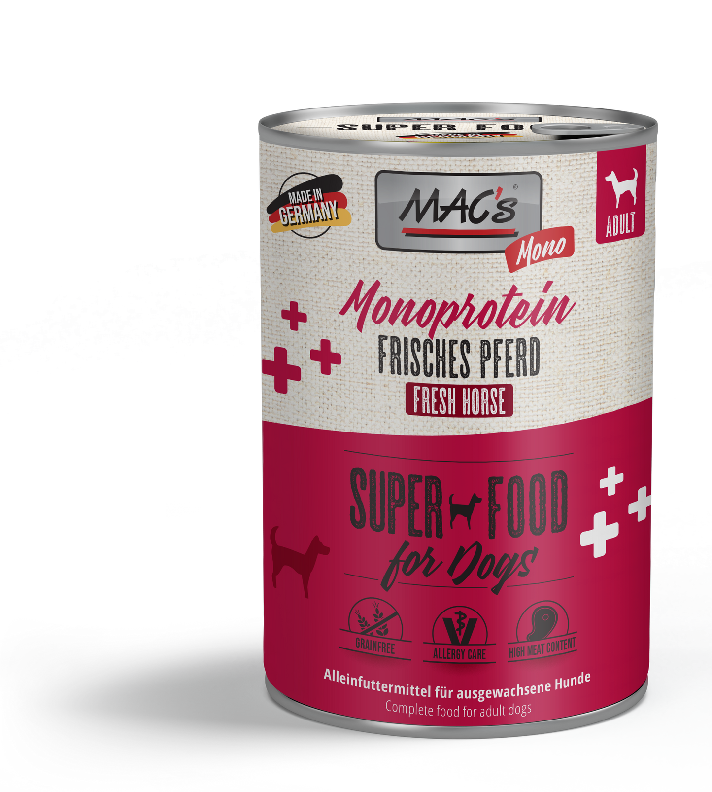 MAC's Lóhús Monoprotein Konzerv (6db)