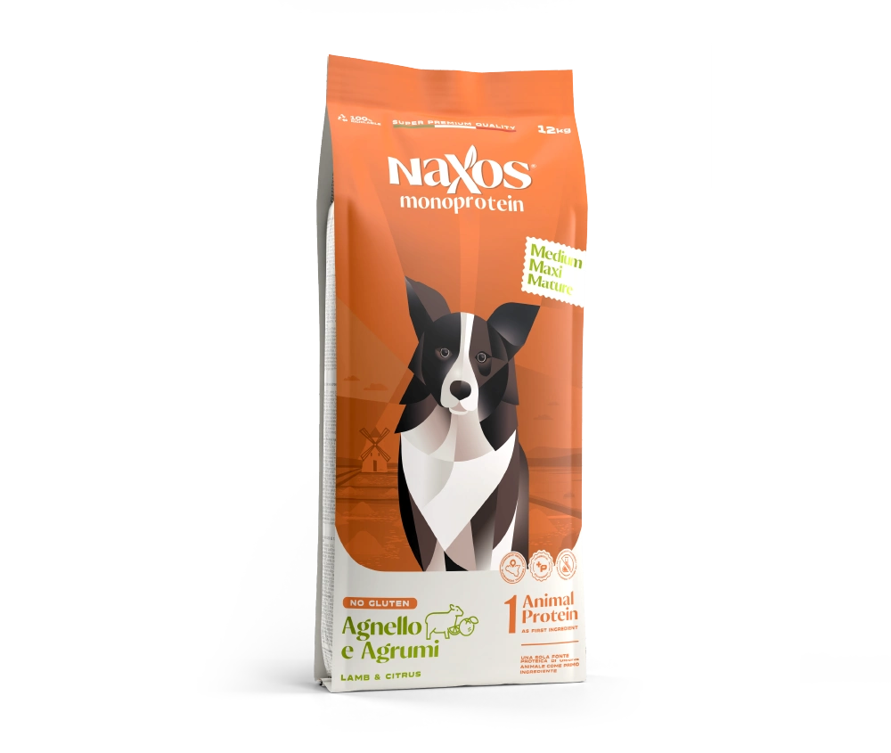 Naxos - Medium/Maxi Mature Bárány Monoprotein 12kg