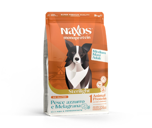 Naxos - Medium/Maxi Steril Hal Monoprotein 3kg